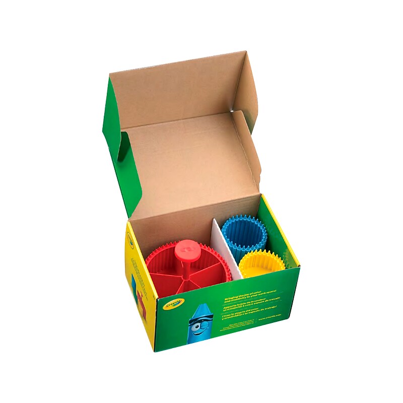 Crayola Polypropylene Desk Set, Assorted Colors (20070001) image 1