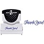 Accu-Stamp 2 Pre-Inked Stamp, "Thank You!", Blue Ink (035630)~#|#~sp129217328_sc7