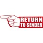 Accu-Stamp 2 Pre-Inked Stamp, "Return to Sender", Red Ink (035631)~#|#~sp129217334_sc7