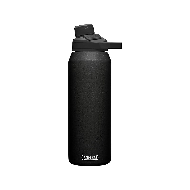 CamelBak Chute Mag Stainless Steel Water Bottle, 32 oz., Black (1516004001) image 1