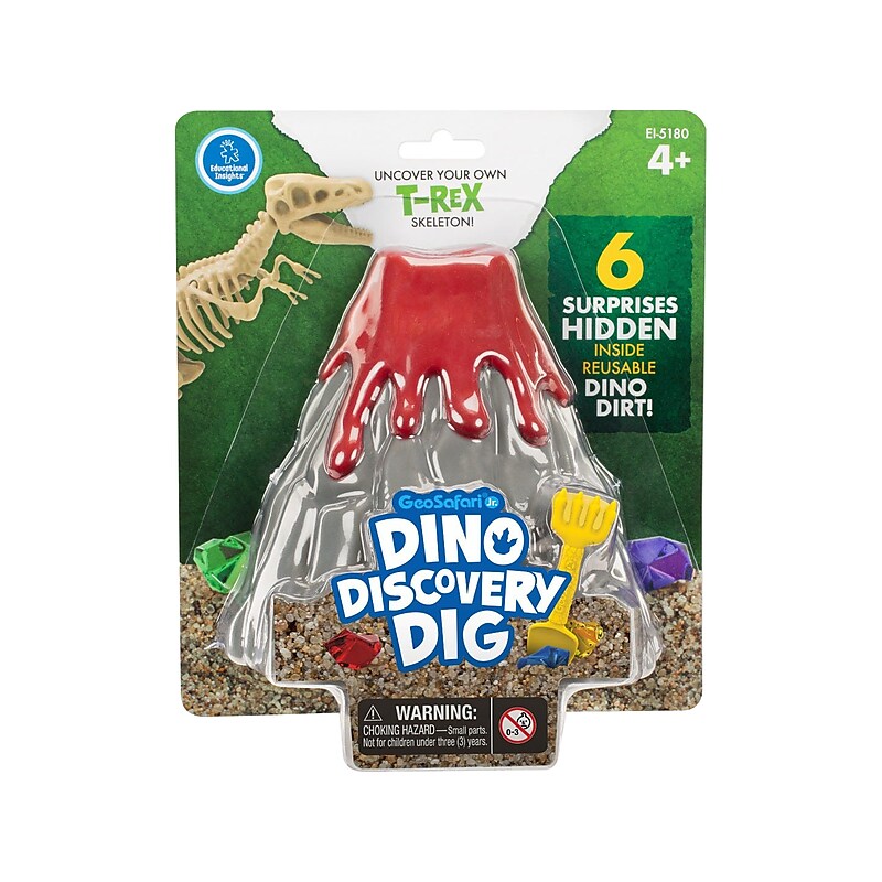 Educational Insights Geosafari Jr. Dino Discovery Dig, Multicolor (5180) image 1