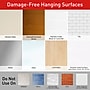 Command Small Poster Strips, White, 4 Strips/Pack, 100 Sets/Pack (17024CABPK)~#|#~sp129292050_sc7