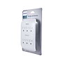 Philips 6-Outlet Wall Tap, White (SPP3461WA/37)~#|#~sp129306712_sc7
