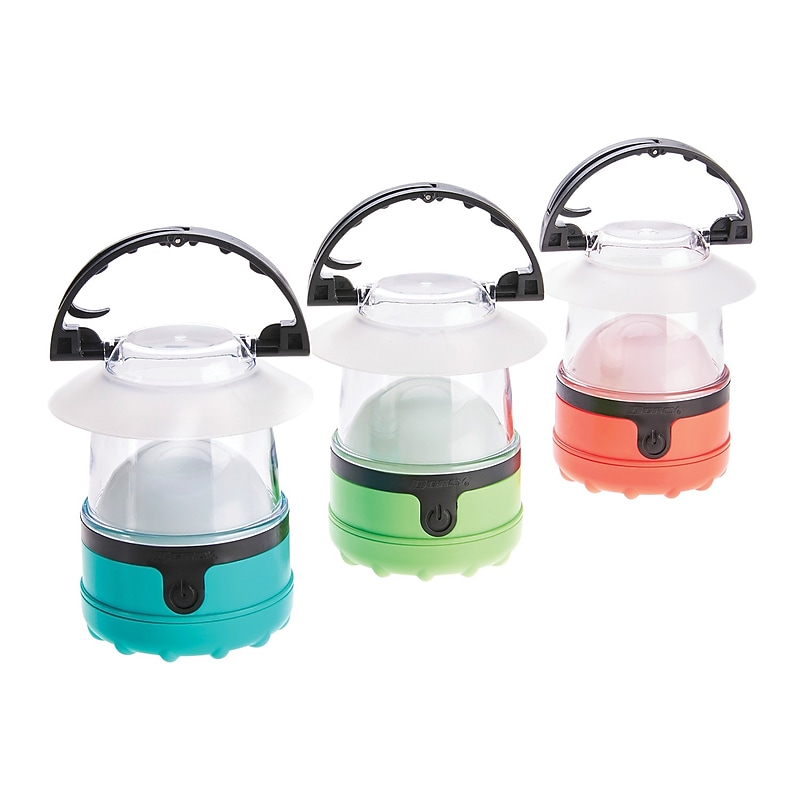 Dorcy LED Mini Lanterns, Assorted Colors, 3/Pack (41-3019) image 1