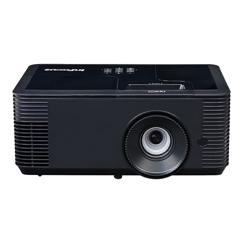 InFocus Home Theater (IN2136) DLP Projector, Black image 1