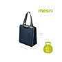 Meori Essential Marine Blue Fabric Tote Bag, Medium (A100705)~#|#~sp129391856_sc7