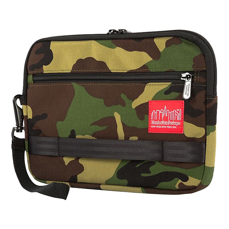 Manhattan Portage Henry Fabric Portfolio Case with Zipper Closure, Camouflage (843531063454) image 1