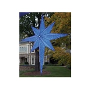 GKI/Bethlehem Lighting 72 inch LED Lighted Blue and Silver Moravian Star...