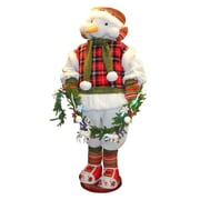 Northlight 5' Animated and Musical Snowman with Multi Colored Lighted...