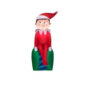 Arett Sales 3.5' Inflatable The Elf on the Shelf LED Lighted Scout Elf on...