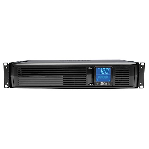Tripp Lite SmartPro 1500VA UPS, 8Outlets, Black (SMART1500LCD) Staples