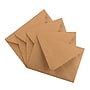 JAM Paper® A2 V-Flap Invitation Envelopes, 4.375 x 5.75, Brown Kraft Paper Bag, 25/Pack (63134656)~#|#~sp129636436_sc7