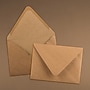 JAM Paper® A2 V-Flap Invitation Envelopes, 4.375 x 5.75, Brown Kraft Paper Bag, 25/Pack (63134656)~#|#~sp129636437_sc7