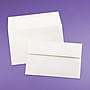 JAM Paper A10 Strathmore Invitation Envelopes, 6 x 9.5, Bright White Wove, 50/Pack (191220I)~#|#~sp129636622_sc7
