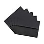 JAM Paper A2 Invitation Envelopes, 4.375 x 5.75, Black Linen, Bulk 250/Box (64345H)~#|#~sp129636699_sc7