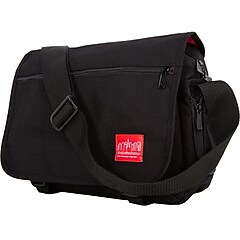 Manhattan Portage High Line Fabric Casual Messenger Bag, Black