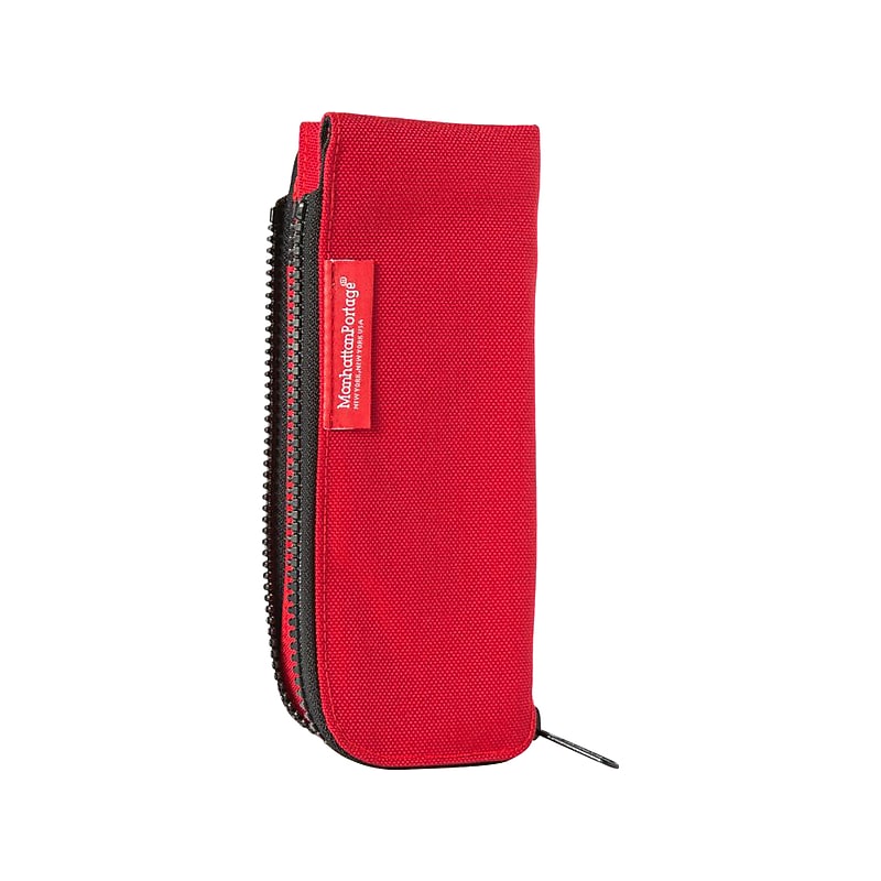 Manhattan Portage Halfzip Fabric Pencil Case, Red (1061 RED) image 1