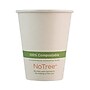 World Centric NoTree Paper Hot Cups, 8 oz, Natural, 1,000/Carton~#|#~sp129722553_sc7