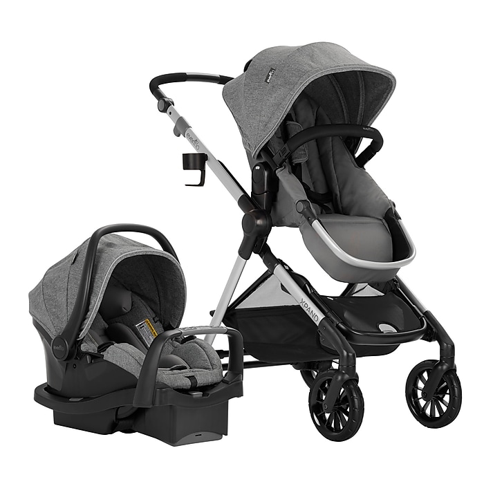 Evenflo Pivot Xpand Modular TravelSystem with SafeMax Car Seat