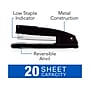 Swingline Commercial Paper Stapler, 20 Sheet Capacity, Black (S7044401)~#|#~sp129724399_sc7