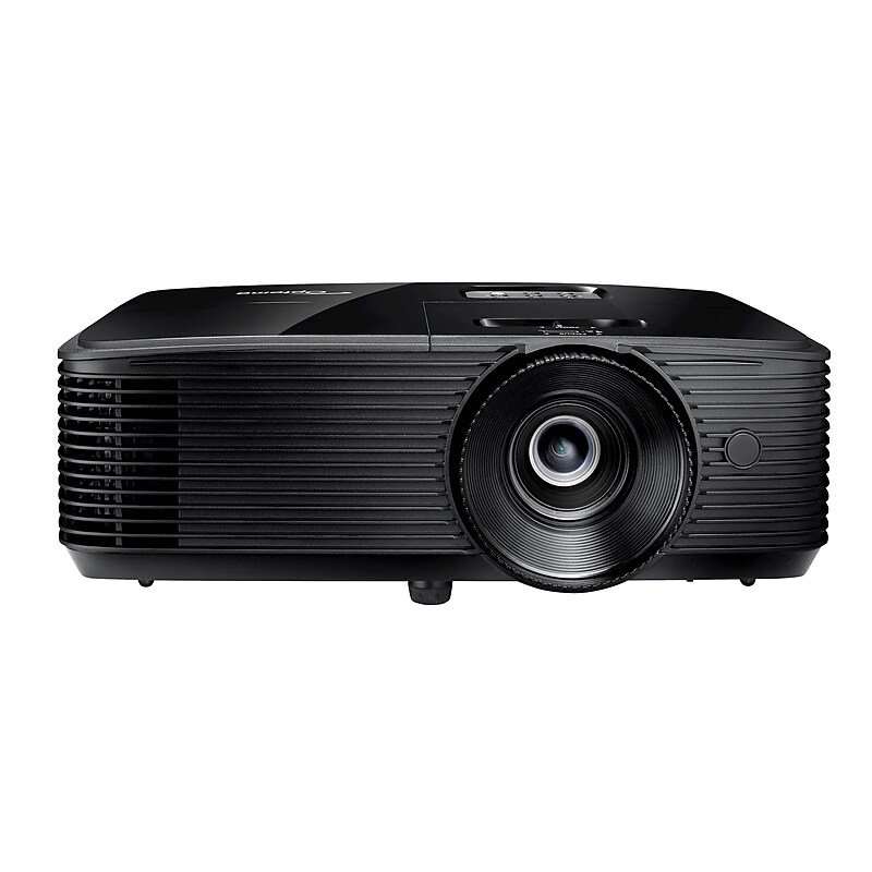 Optoma W400LVE DLP Projector, Black image 1