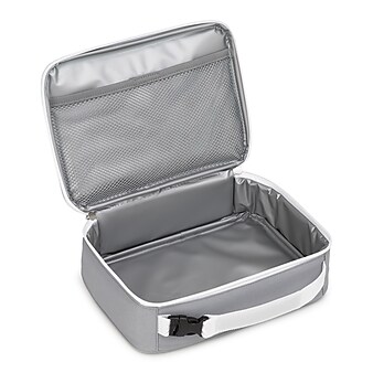 High Sierra Single Compartment Lunch Bag, Aquamarine/Ash Grey/White (74715-0784)