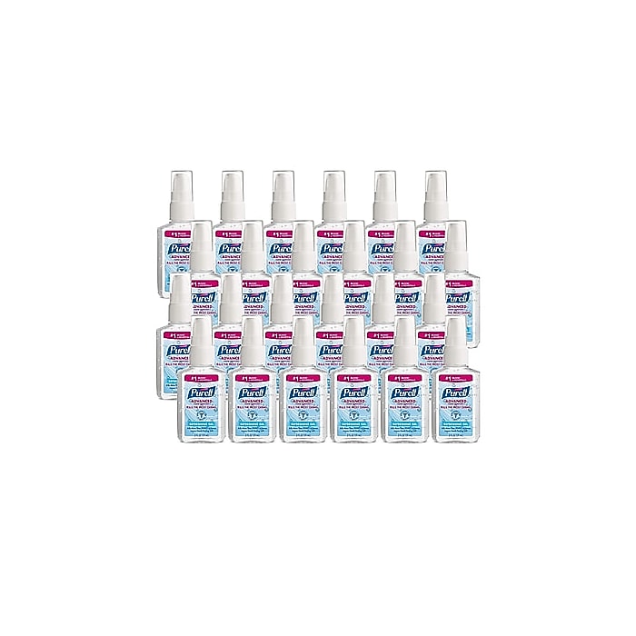 PURELL Advanced 70% Alcohol Gel Hand Sanitizer, Clean Scent, 2 oz