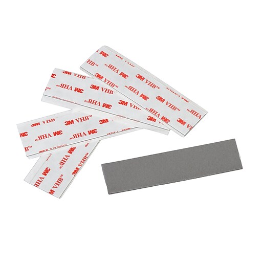 3M 4941 VHB Gray Double Sided Conformable Foam Tape 0.500 Diameter Circles 1 Pack