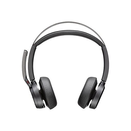 Poly Voyager Focus 2 USBC Noise Canceling Bluetooth On Ear Phone & Computer Headset, Black