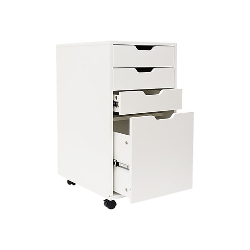 We R Memory Keepers 4 Drawers, File Storage, White (60000169) | Staples