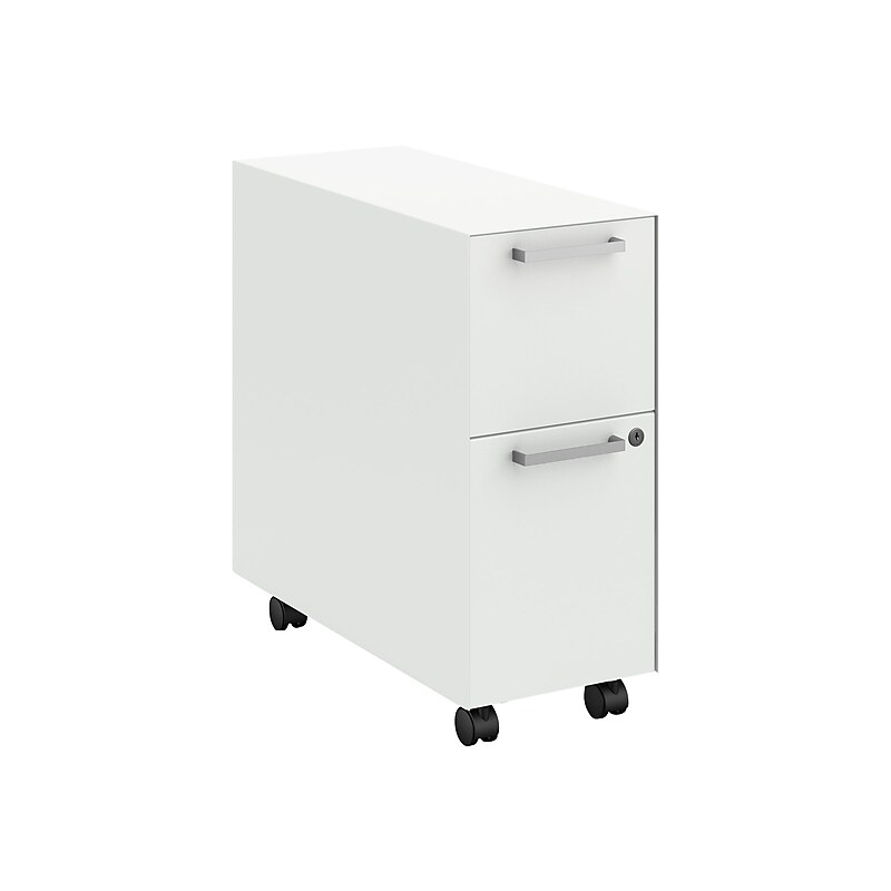 HON Fuse 21" Mobile Pedestal, Designer White (HONHAPTFNPJWL) image 1