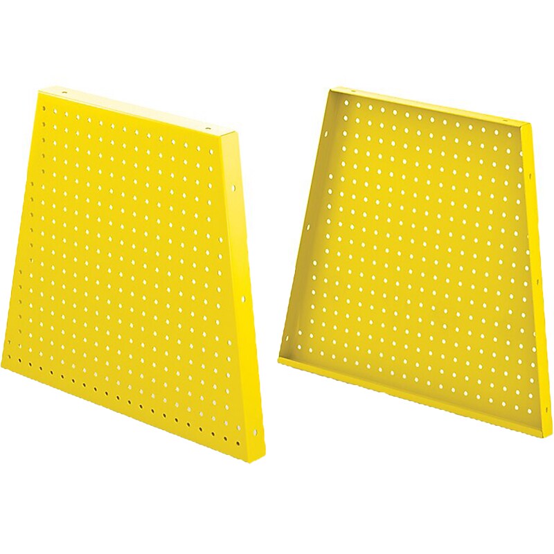 MooreCo Hierarchy 22" Peg Side Panel, Yellow, 2/Pack (52990-Yellow) image 1