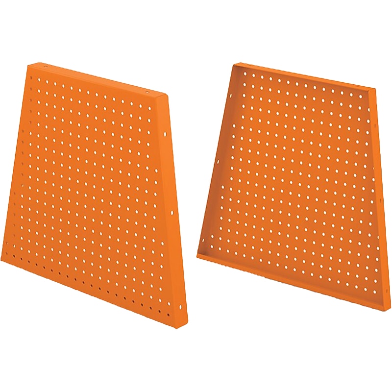 MooreCo Hierarchy 22" Peg Side Panel, Orange, 2/Pack (52990-Orange) image 1