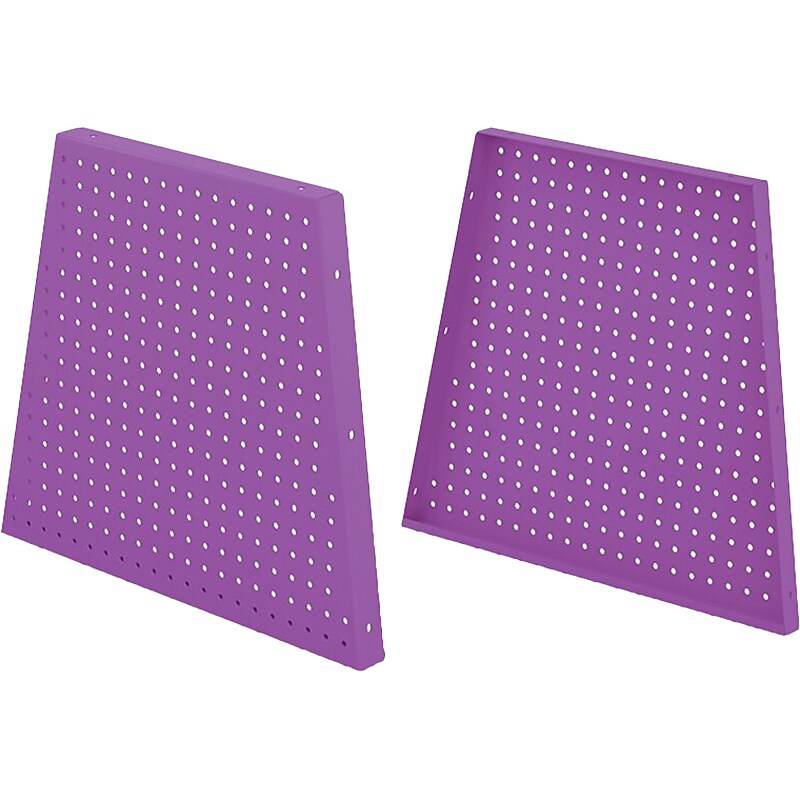 MooreCo Hierarchy 22" Peg Side Panel, Purple, 2/Pack (52990-Purple) image 1