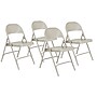 NPS 50 Series Metal All-Steel Folding Chair, Gray, 4/Pack (52/4)~#|#~sp130557175_sc7