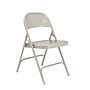 NPS 50 Series Metal All-Steel Folding Chair, Gray, 4/Pack (52/4)~#|#~sp130557179_sc7
