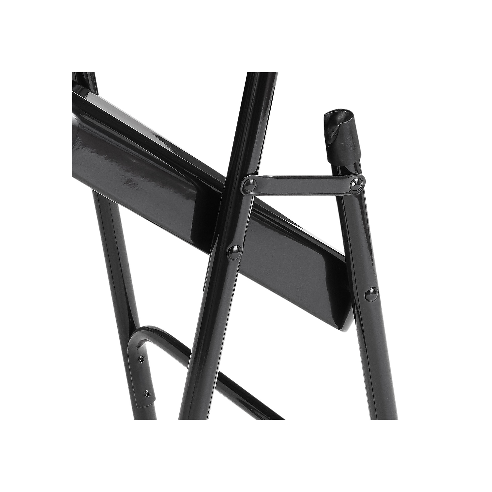 NPS 50 Series Metal All-Steel Folding Chair, Black, 4/Pack (510/4) Sansujyuku sansujyuku.com