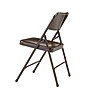 NPS 200 Series Premium All-Steel Folding Chair, Brown, 4/Pack (203/4)~#|#~sp130557192_sc7