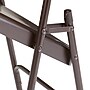 NPS 200 Series Premium All-Steel Folding Chair, Brown, 4/Pack (203/4)~#|#~sp130557193_sc7