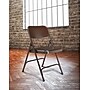 NPS 200 Series Premium All-Steel Folding Chair, Brown, 4/Pack (203/4)~#|#~sp130557195_sc7