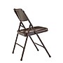 NPS 200 Series Premium All-Steel Folding Chair, Brown, 4/Pack (203/4)~#|#~sp130557198_sc7