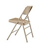 NPS 300 Series Premium All-Steel Triple Brace Double Hinge Folding Chair, Beige, 4/Pack (301/4)~#|#~sp130557206_sc7