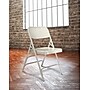 NPS 300 Series Premium All-Steel Triple Brace Double Hinge Folding Chair, Gray, 4/Pack (302/4)~#|#~sp130557218_sc7