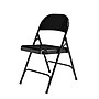 NPS 50 Series Metal All-Steel Folding Chair, Black, 4/Pack (510/4)~#|#~sp130557246_sc7