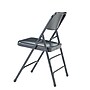 NPS 300 Series Premium All-Steel Triple Brace Double Hinge Folding Chair, Char-Blue, 4/Pack (304/4)~#|#~sp130557339_sc7