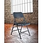 NPS 300 Series Premium All-Steel Triple Brace Double Hinge Folding Chair, Char-Blue, 4/Pack (304/4)~#|#~sp130557342_sc7