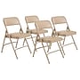 NPS 1200 Series Premium Vinyl Padded Folding Chair, French Beige, 4/Pack (1201/4)~#|#~sp130557409_sc7