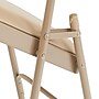 NPS 1200 Series Premium Vinyl Padded Folding Chair, French Beige, 4/Pack (1201/4)~#|#~sp130557410_sc7