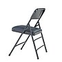 NPS 1300 Series Vinyl Padded Triple Brace Double Hinge Premium Folding Chair, Dark Midnight Blue, 4/Pack (1304/4)~#|#~sp130557454_sc7