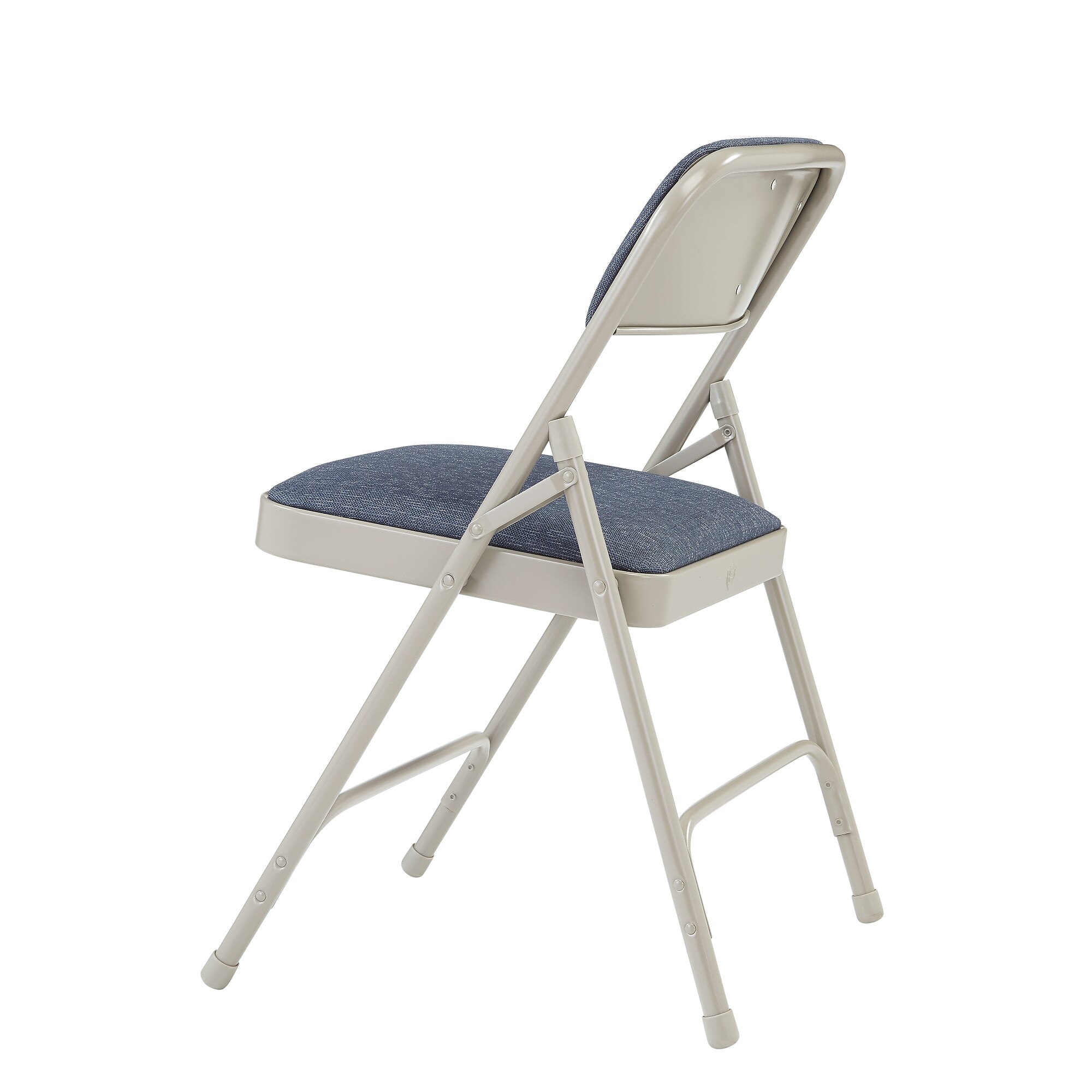 NPS 2200 Series Fabric Padded Premium Folding Chairs, Imperial Blue, 4/Pack (2205/4) Sansujyuku sansujyuku.com